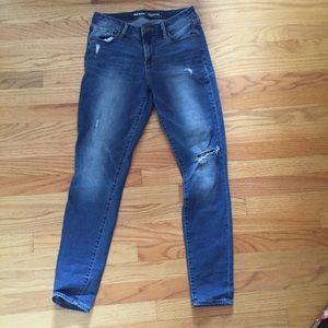 Old Navy Rockstar Distressed Skinny Jeans Sz 6